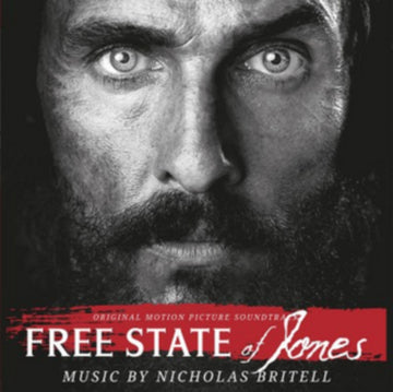 BRITELL, NICHOLAS | FREE STATE OF JONES OST (LIMITED RED VINYL/180G/INSERT) | VINYL RECORD (LP)