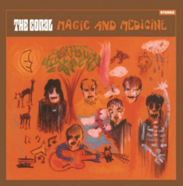 CORAL | MAGIC AND MEDICINE (LIMITED FLAMING YELLOW & ORANGE VINYL/180G) | VINYL RECORD (LP)