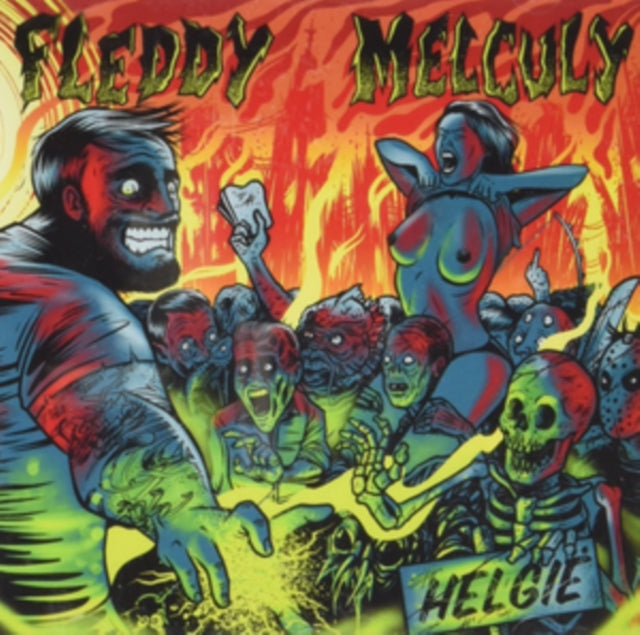 MELCULY, FLEDDY | HELGIE (LIMITED FLAME COLORED VINYL/180G/NUMBERED/POSTER/LIMITED) | VINYL RECORD (LP)