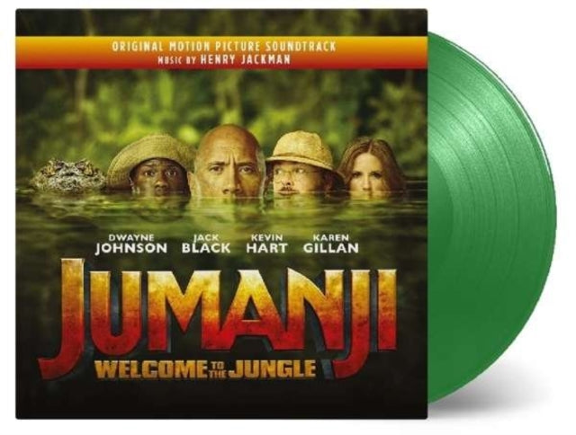 JUMANJI: WELCOME TO THE JUNGLE (2LP/LIMITED 'JUNGLE GREEN'/180G/GATEFOLD/POSTER) | JUMANJI: WELCOME TO THE JUNGLE (2LP/LIMITED 'JUNGLE GREEN'/180G/GATEFOLD/POSTER) | VINYL RECORD (LP)
