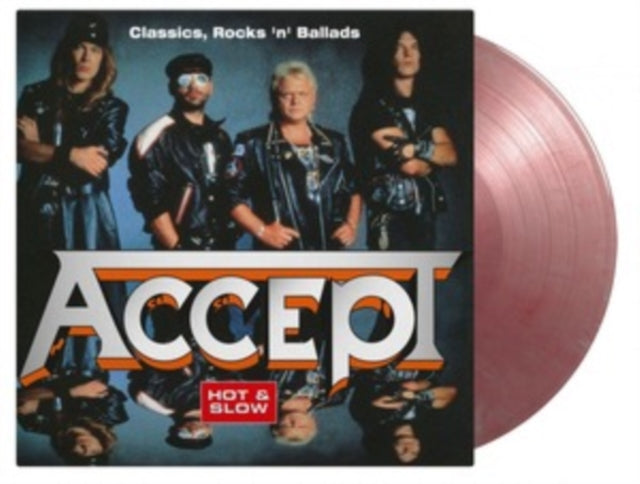 ACCEPT | HOT & SLOW, CLASSICS ROCK N ROLL BALADS (2LP/180G/SILVER & RED MARBLED VINYL) | VINYL RECORD (LP)