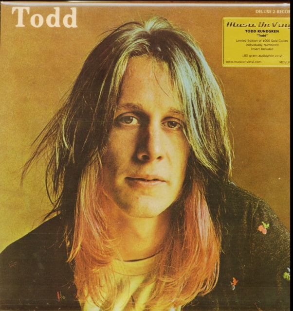 RUNDGREN, TODD | TODD (2LP/180G/GOLD VINYL) | VINYL RECORD (LP)
