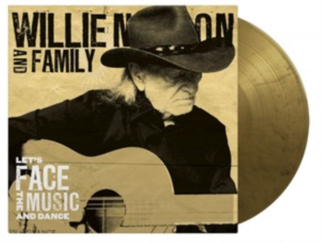 NELSON, WILLIE & FAMILY | LET'S FACE THE MUSIC & DANCE (80G/BLACK & GOLD MARBLED VINYL) | VINYL RECORD (LP)