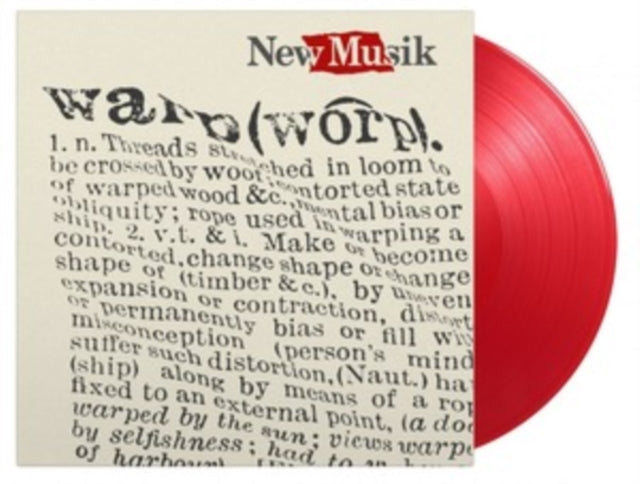 NEW MUSIK | WARP (2LP/180G/TRANSLUCENT RED VINYL) | VINYL RECORD (LP)