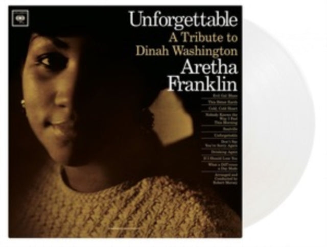 FRANKLIN, ARETHA | UNFORGETTABLE (TRIBUTE TO DINAH WASHINGTON) (180G/CRYSTAL CLEAR VINYL) | VINYL RECORD (LP)