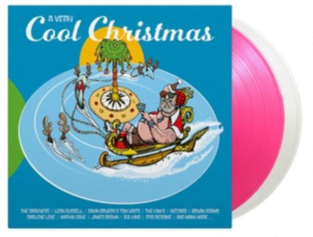 VARIOUS ARTISTS | VERY COOL CHRISTMAS (2LP/LIMITED/1-TRANSPARENT MAGENTA & 1-CRYSTAL CLEAR VINYL/180G/INSERT/NUMBERED) | VINYL RECORD (LP)