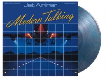 MODERN TALKING | JET AIRLINER (TRANSLUCENT BLUE & RED MARBLED VINYL/180G) | 12IN VINYL