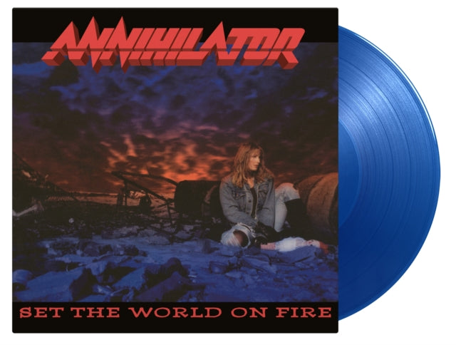ANNIHILATOR | SET THE WORLD ON FIRE (180G/TRANSLUCENT BLUE VINYL) | VINYL RECORD (LP)