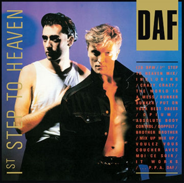 DAF | 1ST STEP TO HEAVEN (LIMITED/TRANSLUCENT RED VINYL) | VINYL RECORD (LP)