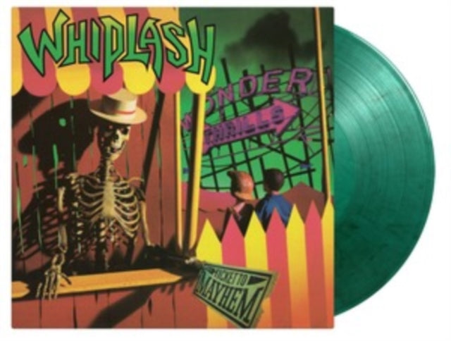 WHIPLASH | TICKET TO MAYHEM (LIMITED/SWAMP GREEN VINYL/180G) | VINYL RECORD (LP)