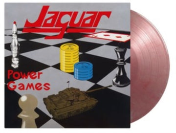 JAGUAR | POWER GAMES (LIMITED/RED & SILVER MIXED VINYL/180G/NUMBERED/IMPORT) | VINYL RECORD (LP)