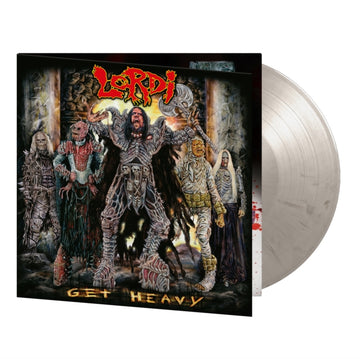 GET HEAVY (WHITE & BLACK MARBLE VINYL/180G/NUMBERED) | VINYL RECORD (LP)