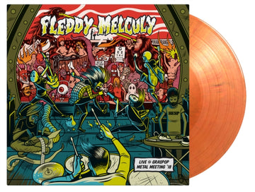 FLEDDY MELCULY | LIVE @ GRASPOP METAL MEETING '18 (LIMITED/VOODOO ORANGE VINYL/180G/INSERT/NUMBERED) | VINYL RECORD (LP)