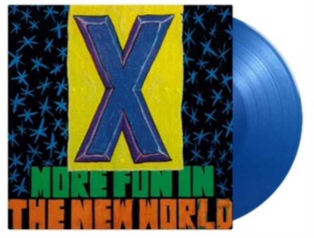 X | MORE FUN IN THE NEW WORLD (LIMITED/TRANSLUCENT BLUE VINYL/180G) | VINYL RECORD (LP)