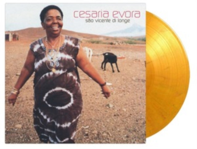 EVORA, CESARIA | SAO VICENTE DI LONGE (ORANGE & BLACK MARBLED VINYL/180G/2LP) | VINYL RECORD (LP)