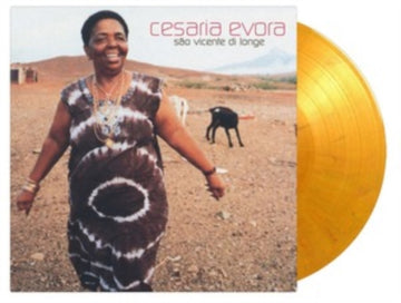 EVORA, CESARIA | SAO VICENTE DI LONGE (ORANGE & BLACK MARBLED VINYL/180G/2LP) | VINYL RECORD (LP)
