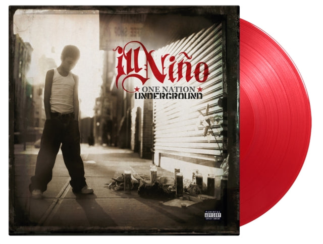 ILL NINO | ONE NATION UNDERGROUND (TRANSLUCENT RED VINYL/180G) | VINYL RECORD (LP)