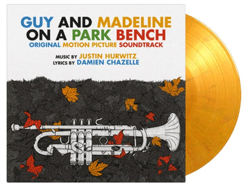 HURWITZ, JUSTIN | GUY & MADELINE ON A PARK BENCH OST (ORANGE & BLACK MARBLED VINYL/180G) | VINYL RECORD (LP)