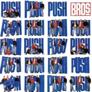 BROS | PUSH (35TH ANNIVERSARY/180G/TRANSLUCENT BLUE VINYL) | VINYL RECORD (LP)