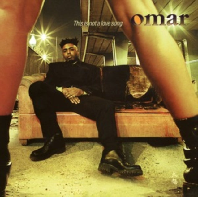 OMAR | THIS IS NOT A LOVE SONG (180G/GOLD & BLACK VINYL) | VINYL RECORD (LP)
