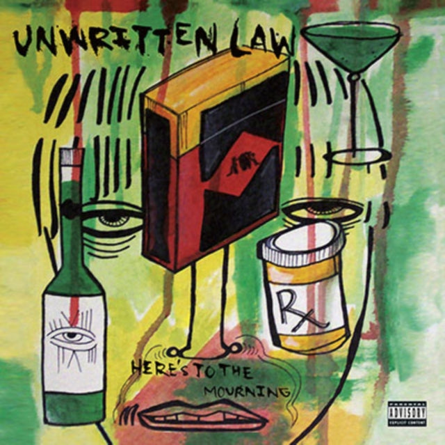 UNWRITTEN LAW | HERE'S TO THE MOURNING (TRANSLUCENT GREEN VINYL/180G) | VINYL RECORD (LP)