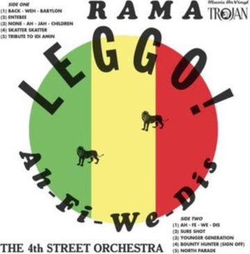 LEGGO! AH-FI-WE-DIS (ORANGE VINYL/180G) | VINYL RECORD (LP)