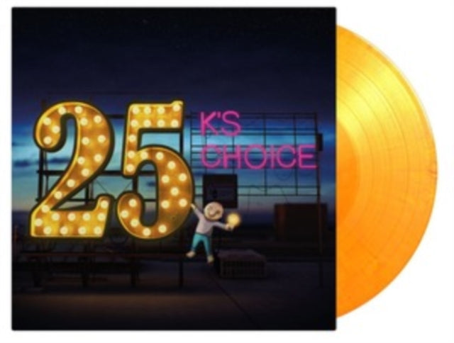 K'S CHOICE | 25 (LIMITED/YELLOW & ORANGE MARBLED VINYL/180G/2LP) | VINYL RECORD (LP)