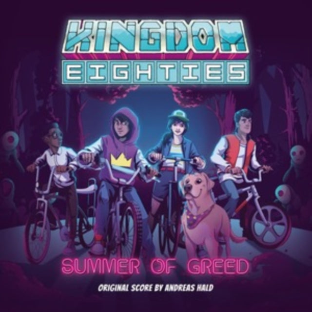 HALD, ANDREAS | KINGDOM EIGHTIES (2LP/TRANSLUCENT MAGENTA VINYL/180G) | VINYL RECORD (LP)