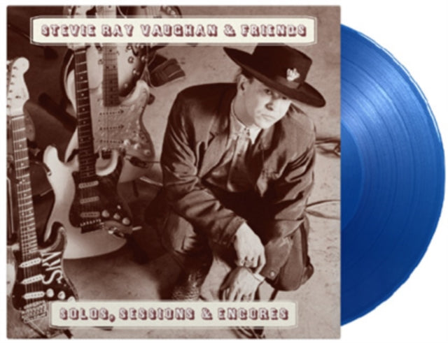 VAUGHAN, STEVIE RAY & FRIENDS | SOLOS, SESSIONS & ENCORES (2LP/180G/TRANSLCUENT BLUE VINYL) | VINYL RECORD (LP)