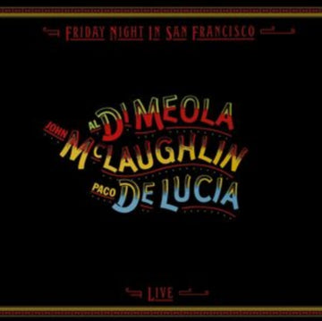 MCLAUGHLIN, JOHN; AL DI MEOLA; PACO DE LUCIA | FRIDAY NIGHT IN SAN FRANCISCO (TURQUOISE VINYL) | VINYL RECORD (LP)