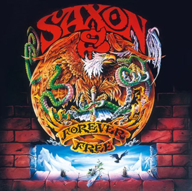 SAXON | FOREVER FREE (TRANSLUCENT BLUE VINYL/180G) | VINYL RECORD (LP)