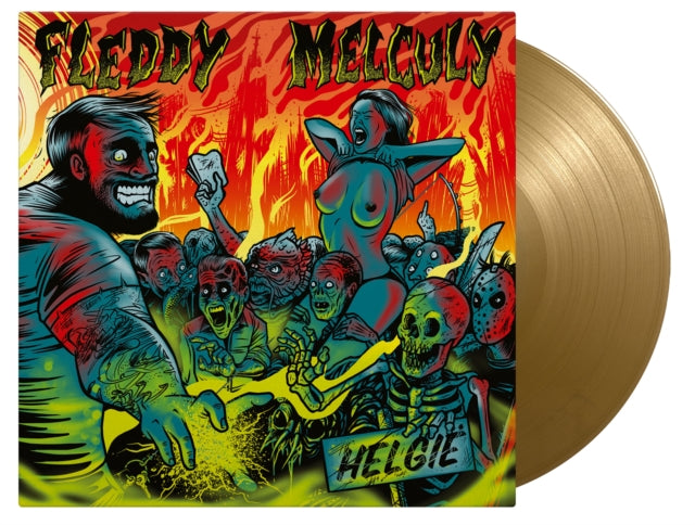FLEDDY MELCULY | HELGIE (GOLD VINYL/180G) | VINYL RECORD (LP)