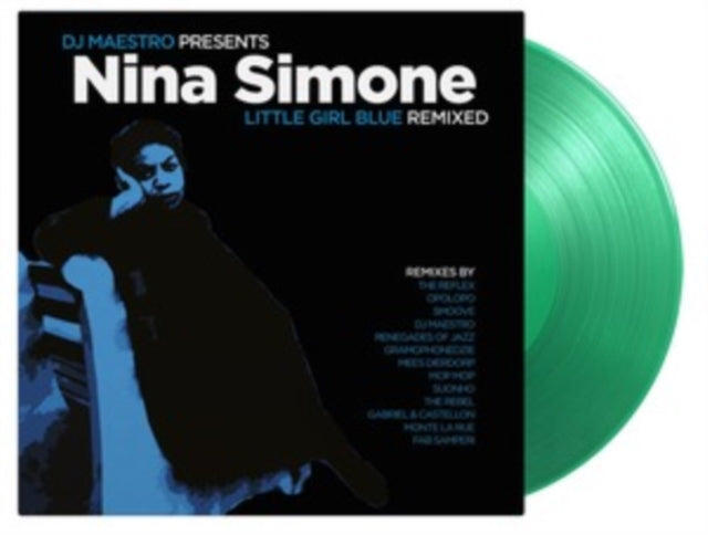 SIMONE, NINA & DJ MAESTRO | LITTLE GIRL BLUE REMIXED (2LP/GREEN VINYL/180G) | VINYL RECORD (LP)