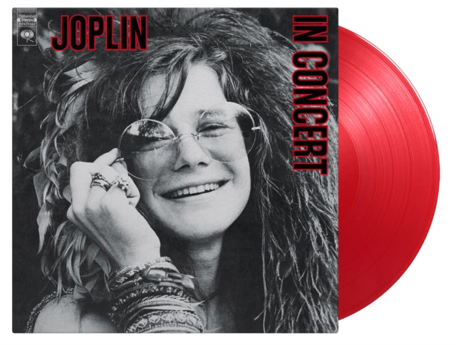 JOPLIN, JANIS | JOPLIN IN CONCERT (2LP/TRANSLUCENT RED VINYL/180G) | VINYL RECORD (LP)