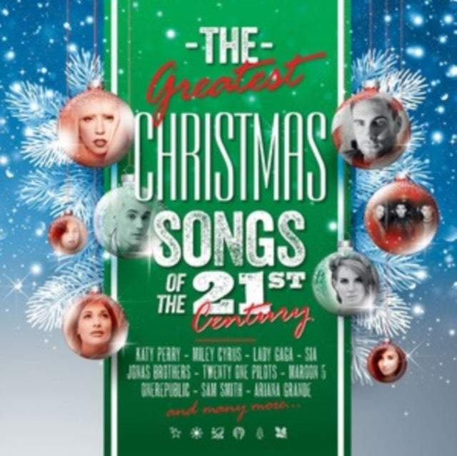 VARIOUS ARTISTS | GREATEST CHRISTMAS SONGS OF THE 21ST CENTURY (2LP/1-WHITE/1-RED VINYL/180G) | VINYL RECORD (LP)