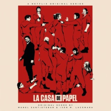 SANTISTEBAN, MANEL & IVAN M. LACAMARA | LA CASA DE PAPEL (MONEY HEIST) (OST FROM THE NETFLIX SERIES) (2LP/RED VINYL/180G/NUMBERED) | VINYL RECORD (LP)