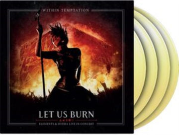 LET US BURN: ELEMENTS & HYDRA LIVE IN CONCERT (WHITE & YELLOW MARBLED VINYL/180G/4LP) | VINYL RECORD (LP)