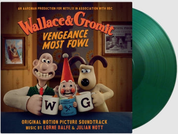 WALLACE & GROMIT: VENGEANCE MOST FOWL (OST) (LIMITED/NORBOT GREEN VINYL/180G) | VINYL RECORD (LP)