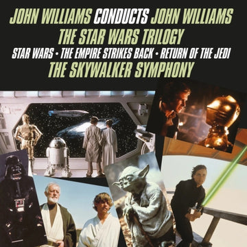 JOHN WILLIAMS CONDUCTS THE STAR WARS TRILOGY (2LP/GREEN & WHITE VINYL/180G/NUMBERED) | VINYL RECORD (LP)