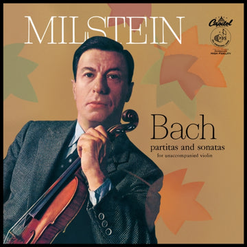 BACH PARTITAS & SONATAS FOR UNACCOMPANIED VIOLIN (3LP/180G) | VINYL RECORD (LP)