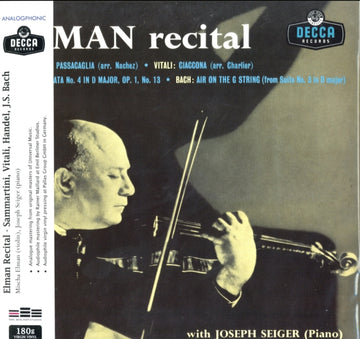 RECITAL  (180G) | VINYL RECORD (LP)