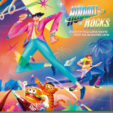 HODORI ROCKS: UNCANNY NEW WAVE SOUND FROM THE 88 OLYMPIC LAND (NEON YELLOW VINYL) | VINYL RECORD (LP)