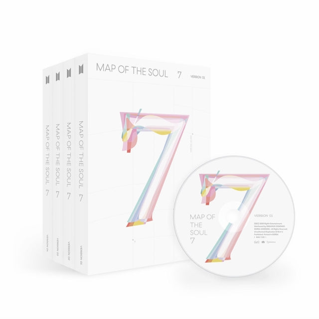 BTS | MAP OF THE SOUL: 7 (4 DIFFERENT COVERS) | CD