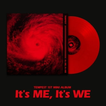 TEMPEST | IT'S ME, IT'S WE (140G/CLEAR RED VINYL) | VINYL RECORD (LP)