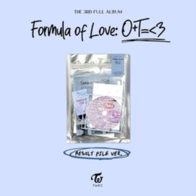 TWICE | FORMULA OF LOVE: O+T=<3 (RESULT FILE VER.) | CD