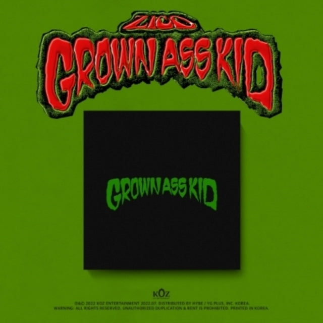 ZICO | GROWN ASS KID | CD