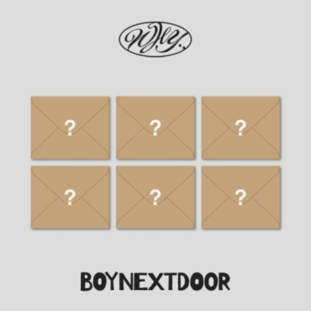 BOYNEXTDOOR | 1ST EP WHY.. (LETTER VER.) | CD