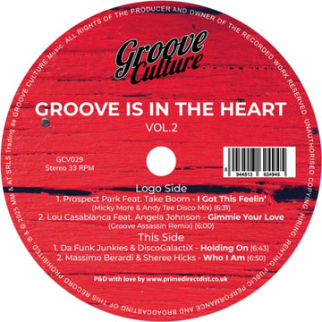 GROOVE IS IN THE HEART VOL. 2 | 12IN VINYL