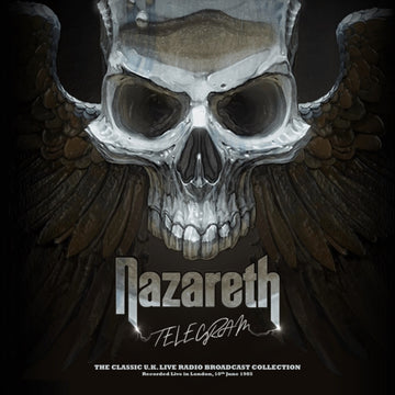 NAZARETH | TELEGRAM - LIVE IN LONDON 1985 (GOLD MARBLE VINYL) | VINYL RECORD (LP)