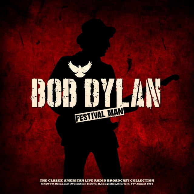 DYLAN, BOB | FESTIVAL MAN - WOODSTOCK FESTIVAL II 1994 (RED MARBLE VINYL) | VINYL RECORD (LP)